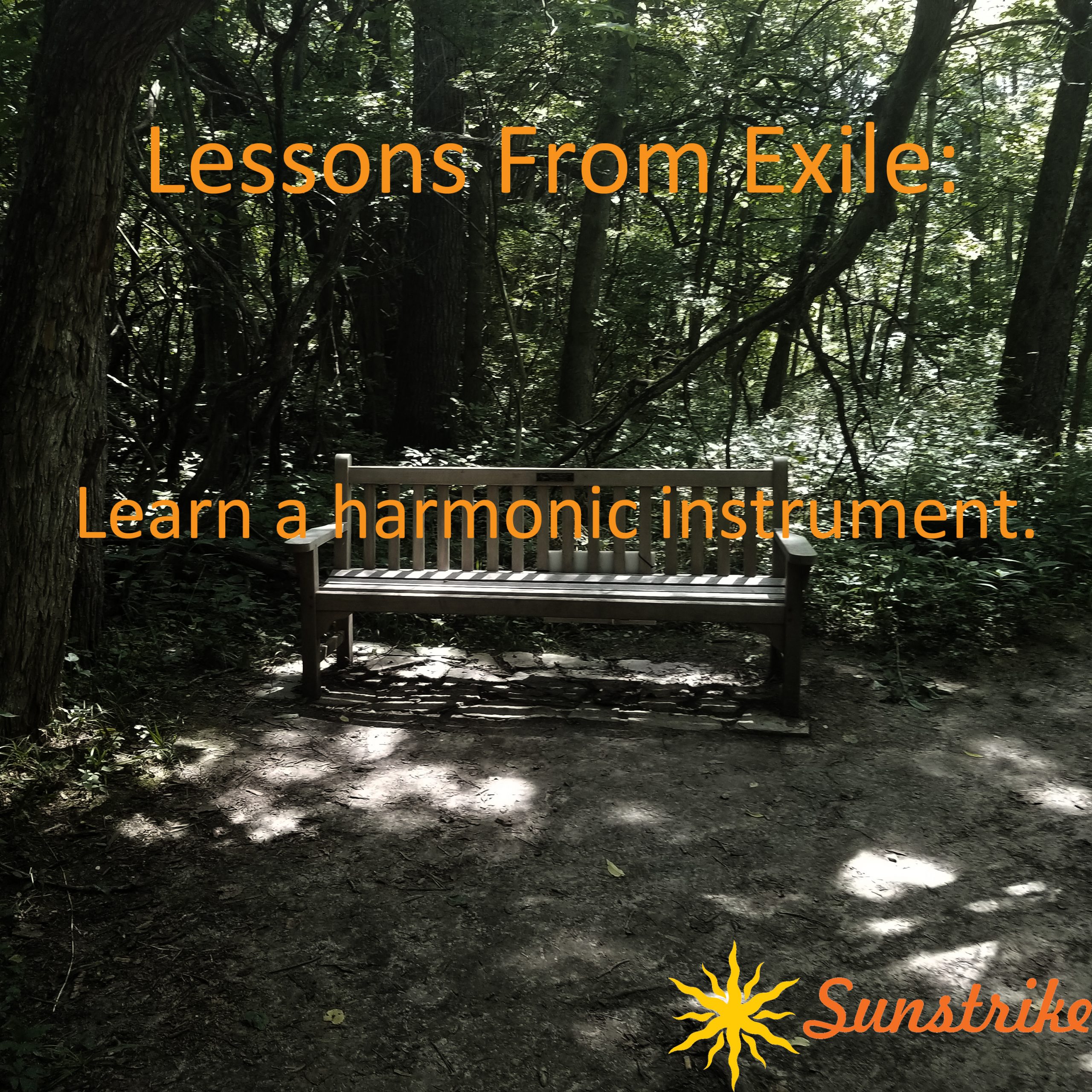 Lessons from Exile #4: Learn a harmonic instrument.